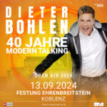 Dieter Bohlen 13.09.2024 Koblenz Festung Ehrenbreitstein