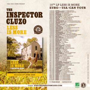 THE INSPECTOR CLUZO – Geben neue Tour Dates als Special Guest von Neil Young im Rahmen der Europatour bekannt!