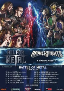 Battle Of Metal Tour 2025 mit halt im Colos-Saal in Aschaffenburg