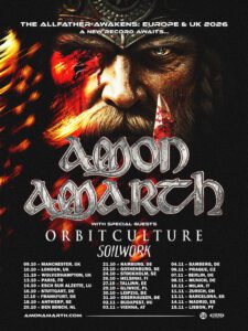 Amon Amarth EU+UK Tour angekündigt 💀 Iotunn kündigt Tour an 💀 und weitere Neuigkeiten 💀