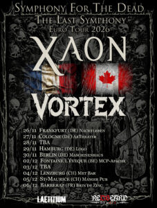 Xaon – Symphony for the Dead: The Last Symphony Euro Tour 2026