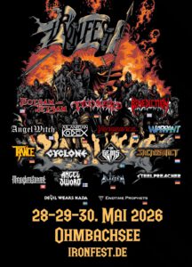 Iron Fest vom 28.05.-30-05.2026 am Ohmbachsee
