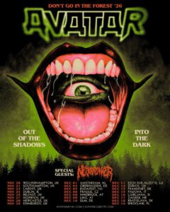 AVATAR – Kündigen „Don’t Go In The Forest“ Europatour für Herbst 2026 an!