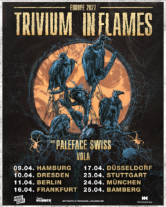 IN FLAMES und TRIVIUM kündigen Co-Headline-Tour für April 2027 an